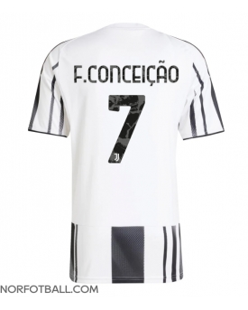 Billige Fotballdrakt Juventus Francisco Conceicao #7 Replika Hjemmedrakt 2025-26 Kortermet Billige Fotballdrakt Juventus Francisco Conceicao #7 Replika Hjemmedrakt 2025-26 Kortermet